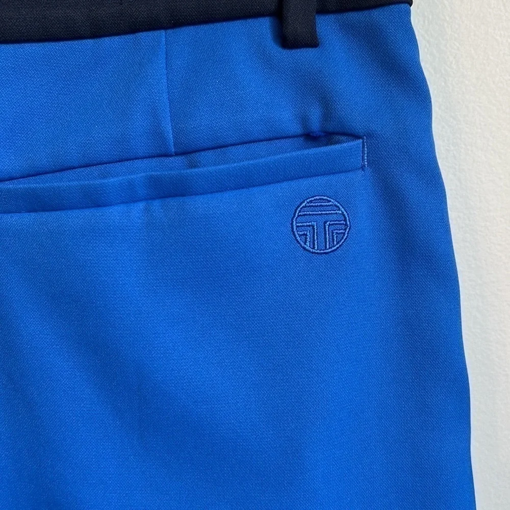 Tory Burch Two-Tone Tech Twill Golf Skirt SZ S